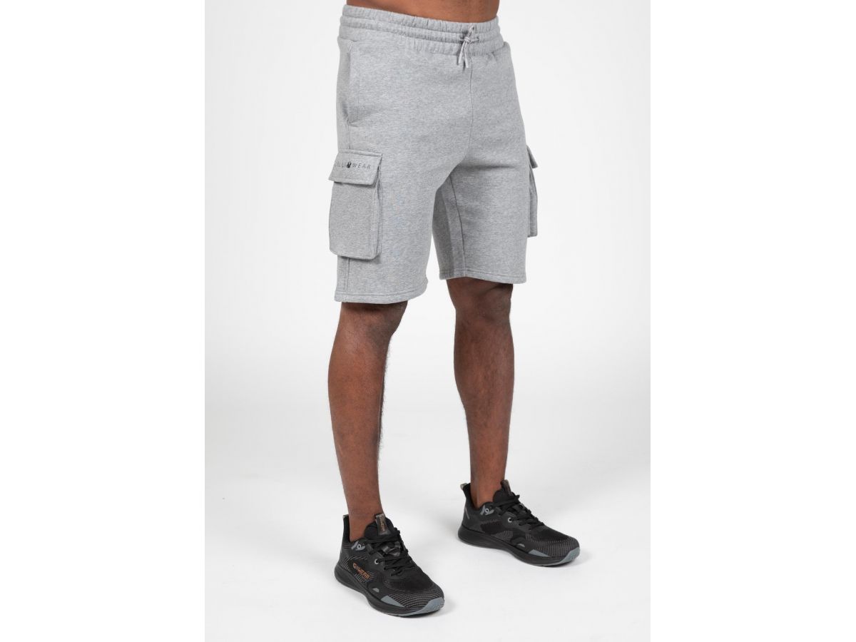 GORILLA WEAR - HUDSON SHORT - FÉRFI RÖVIDNADRÁG - SZÜRKE GORILLA WEAR - HUDSON SHORT - FÉRFI RÖVIDNADRÁG - SZÜRKE