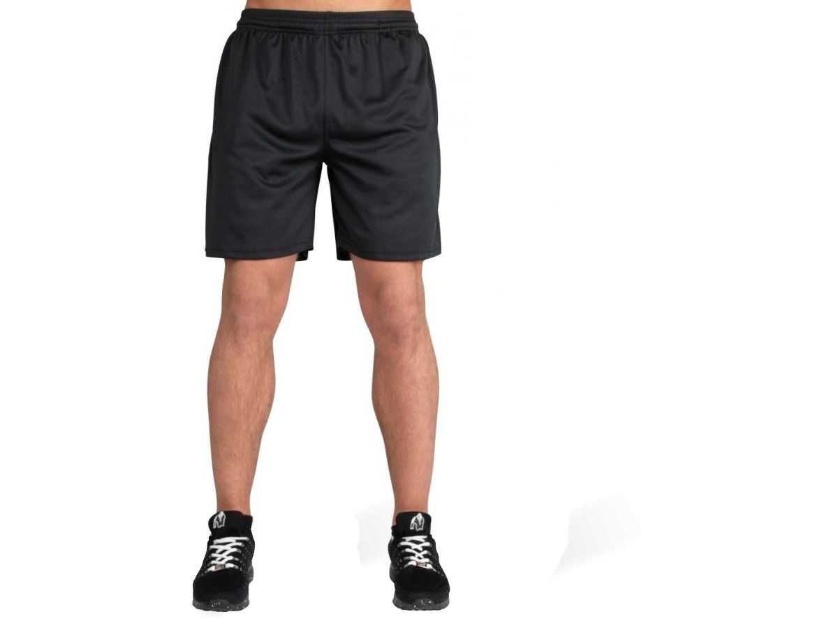 GORILLA WEAR - KANSAS SHORT - FÉRFI RÖVIDNADRÁG - FEKETE GORILLA WEAR - KANSAS SHORT - FÉRFI RÖVIDNADRÁG - FEKETE