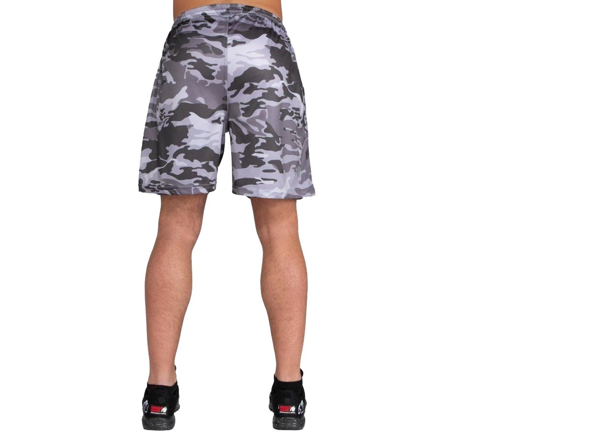 GORILLA WEAR - KANSAS SHORT - FÉRFI RÖVIDNADRÁG - FEKETE/SZÜRKE TEREPMINTÁS GORILLA WEAR - KANSAS SHORT - FÉRFI RÖVIDNADRÁG - FEKETE/SZÜRKE TEREPMINTÁS