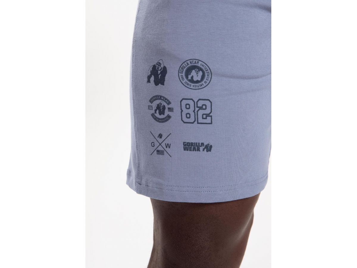 GORILLA WEAR - LOPEZ SHORT - FÉRFI RÖVIDNADRÁG - KÉK GORILLA WEAR - LOPEZ SHORT - FÉRFI RÖVIDNADRÁG - KÉK