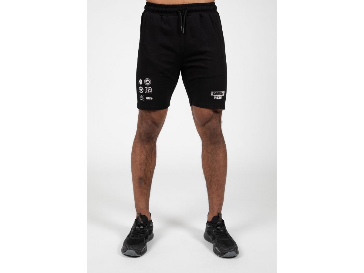 GORILLA WEAR - LOPEZ SHORT - FÉRFI RÖVIDNADRÁG - FEKETE GORILLA WEAR - LOPEZ SHORT - FÉRFI RÖVIDNADRÁG - FEKETE