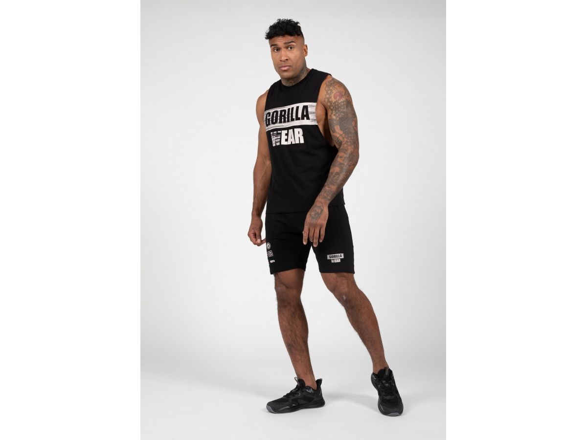 GORILLA WEAR - LOPEZ SHORT - FÉRFI RÖVIDNADRÁG - FEKETE GORILLA WEAR - LOPEZ SHORT - FÉRFI RÖVIDNADRÁG - FEKETE