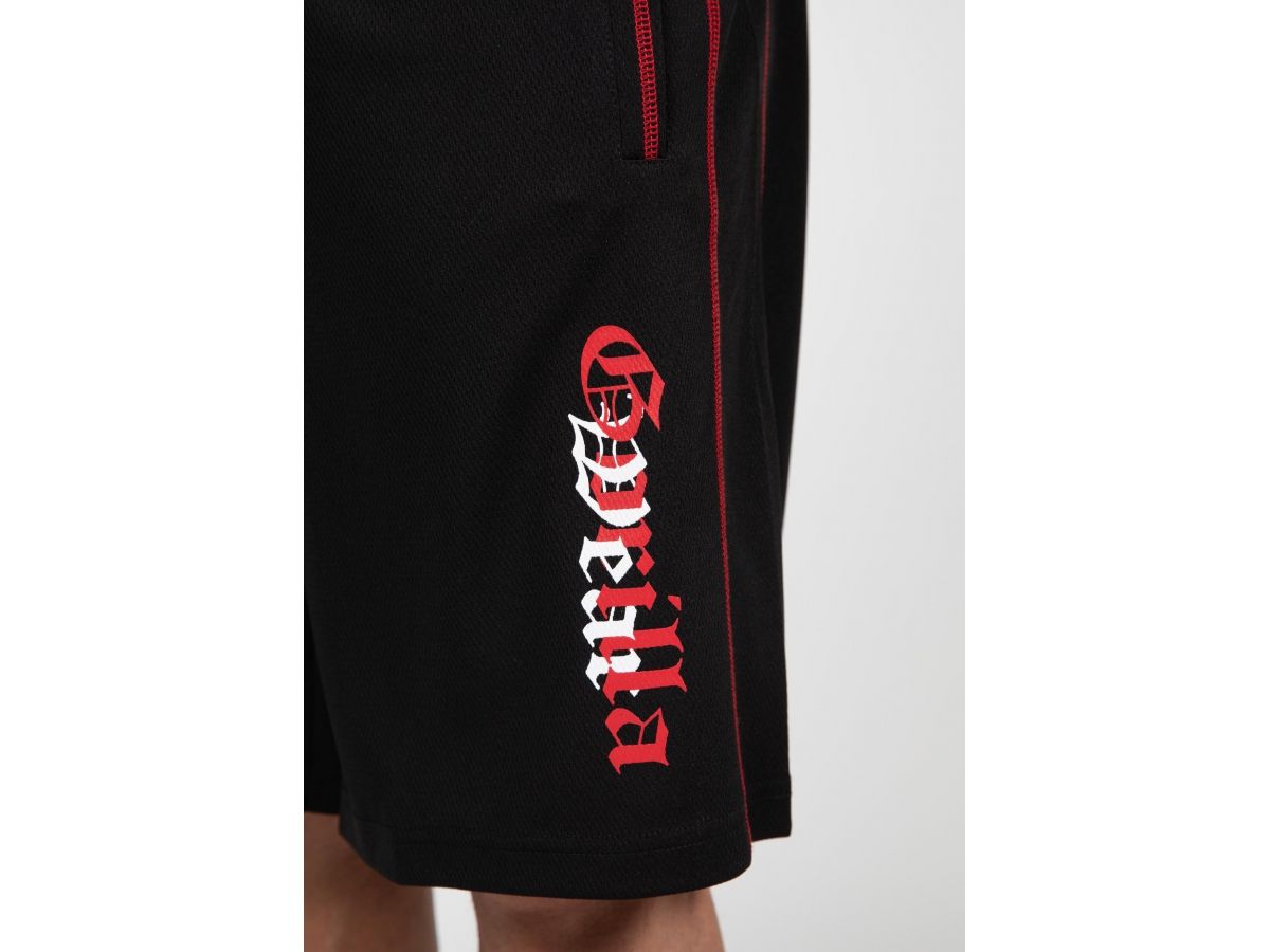 GORILLA WEAR - MARLOW SHORT - FÉRFI HÁLÓS RÖVIDNADRÁG - FEKETE/PIROS GORILLA WEAR - MARLOW SHORT - FÉRFI HÁLÓS RÖVIDNADRÁG - FEKETE/PIROS