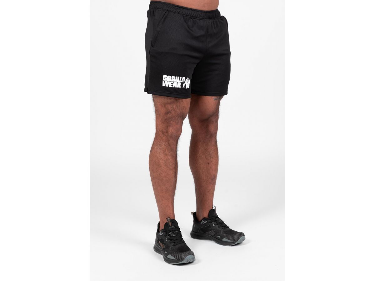 GORILLA WEAR - MILES SHORT - FÉRFI RÖVIDNADRÁG - FEKETE GORILLA WEAR - MILES SHORT - FÉRFI RÖVIDNADRÁG - FEKETE