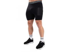 GORILLA WEAR - NORTON SEAMLESS SHORT TIGHTS - FÉRFI RÖVIDNADRÁG -FEKETE
