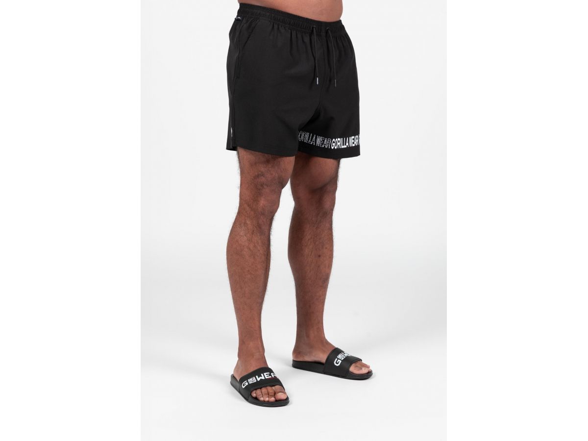 GORILLA WEAR - OTIS SWIM SHORT - FÉRFI FÜRDŐNADRÁG - FEKETE GORILLA WEAR - OTIS SWIM SHORT - FÉRFI FÜRDŐNADRÁG - FEKETE