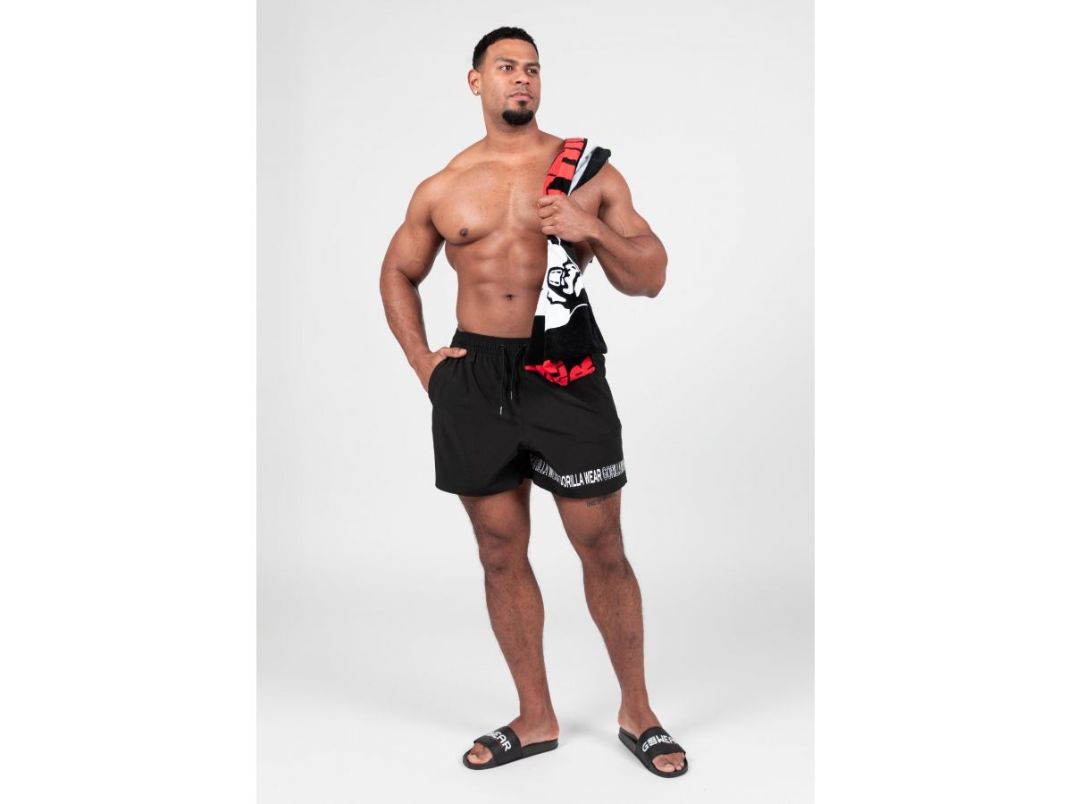GORILLA WEAR - OTIS SWIM SHORT - FÉRFI FÜRDŐNADRÁG - FEKETE GORILLA WEAR - OTIS SWIM SHORT - FÉRFI FÜRDŐNADRÁG - FEKETE