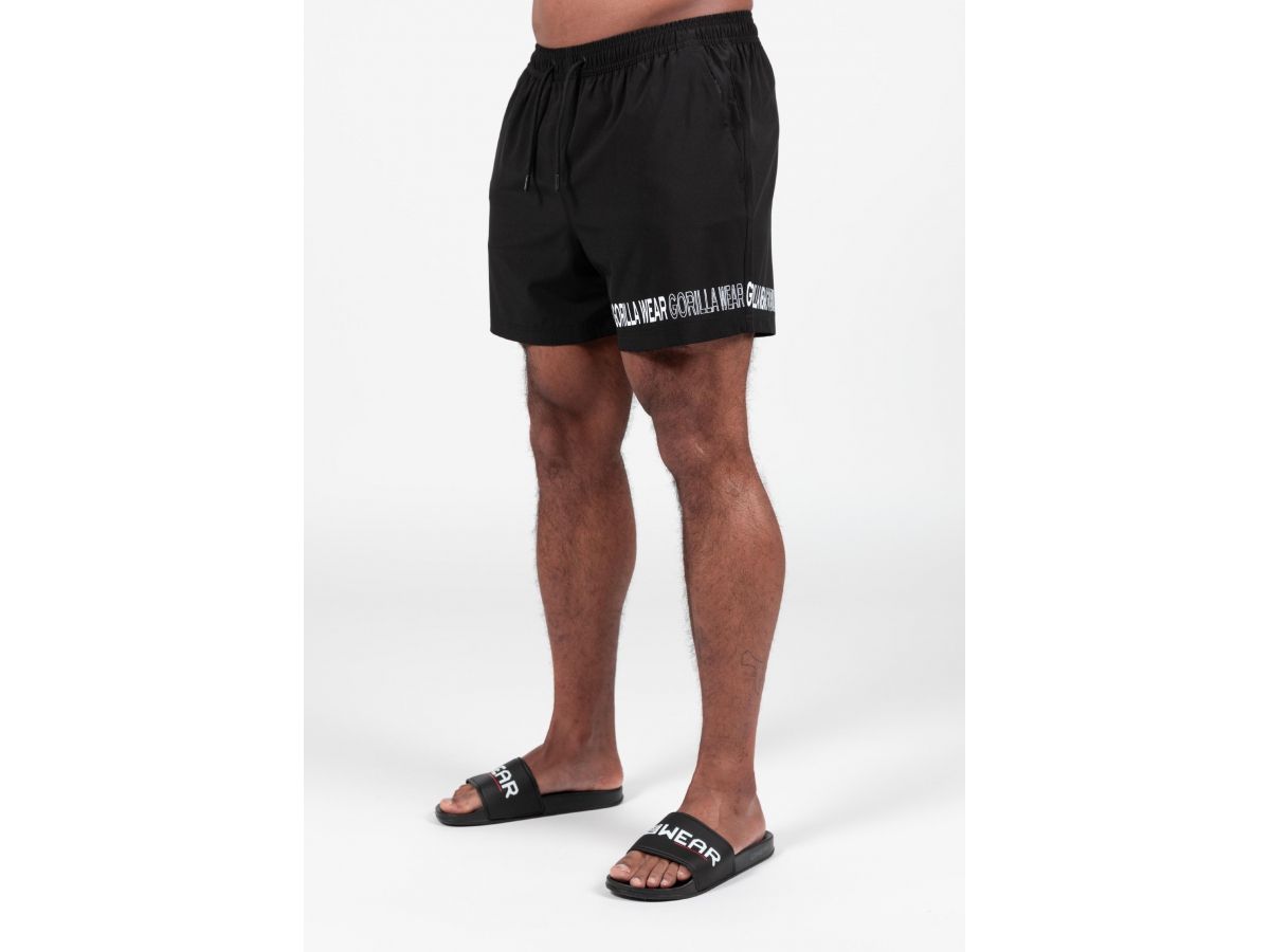 GORILLA WEAR - OTIS SWIM SHORT - FÉRFI FÜRDŐNADRÁG - FEKETE GORILLA WEAR - OTIS SWIM SHORT - FÉRFI FÜRDŐNADRÁG - FEKETE