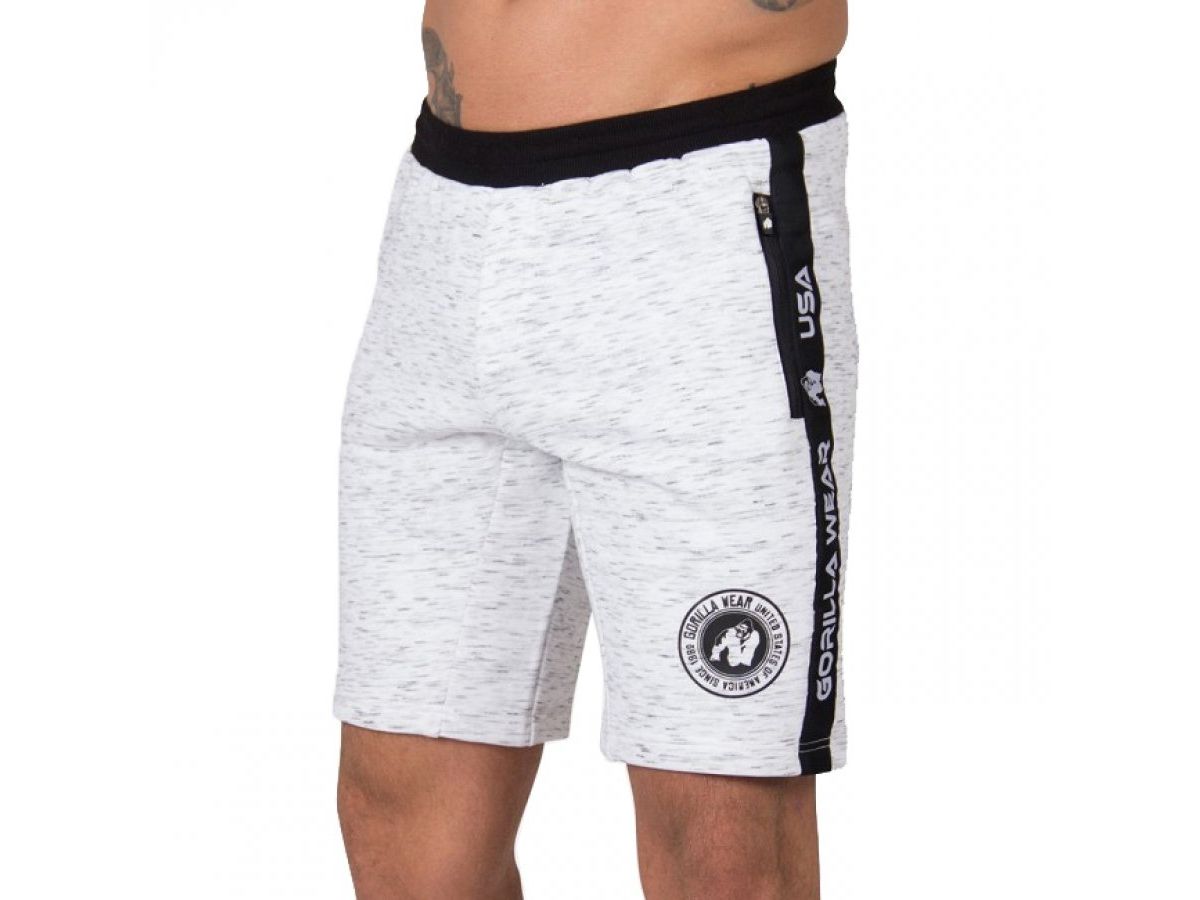 GORILLA WEAR - SAINT THOMAS SWEATSHORT - FÉRFI RÖVIDNADRÁG - SZÜRKE GORILLA WEAR - SAINT THOMAS SWEATSHORT - FÉRFI RÖVIDNADRÁG - SZÜRKE
