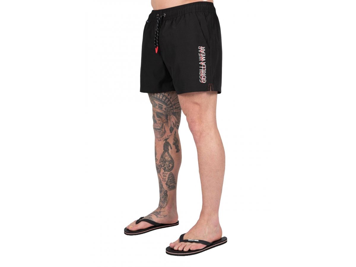 GORILLA WEAR - SARASOTA SWIM SHORT - FÉRFI FÜRDŐNADRÁG - FEKETE GORILLA WEAR - SARASOTA SWIM SHORT - FÉRFI FÜRDŐNADRÁG - FEKETE