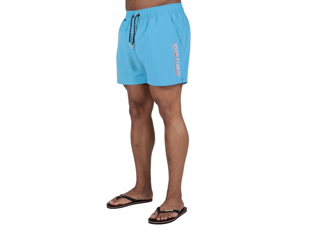 GORILLA WEAR - SARASOTA SWIM SHORT - FÉRFI FÜRDŐNADRÁG - KÉK GORILLA WEAR - SARASOTA SWIM SHORT - FÉRFI FÜRDŐNADRÁG - KÉK