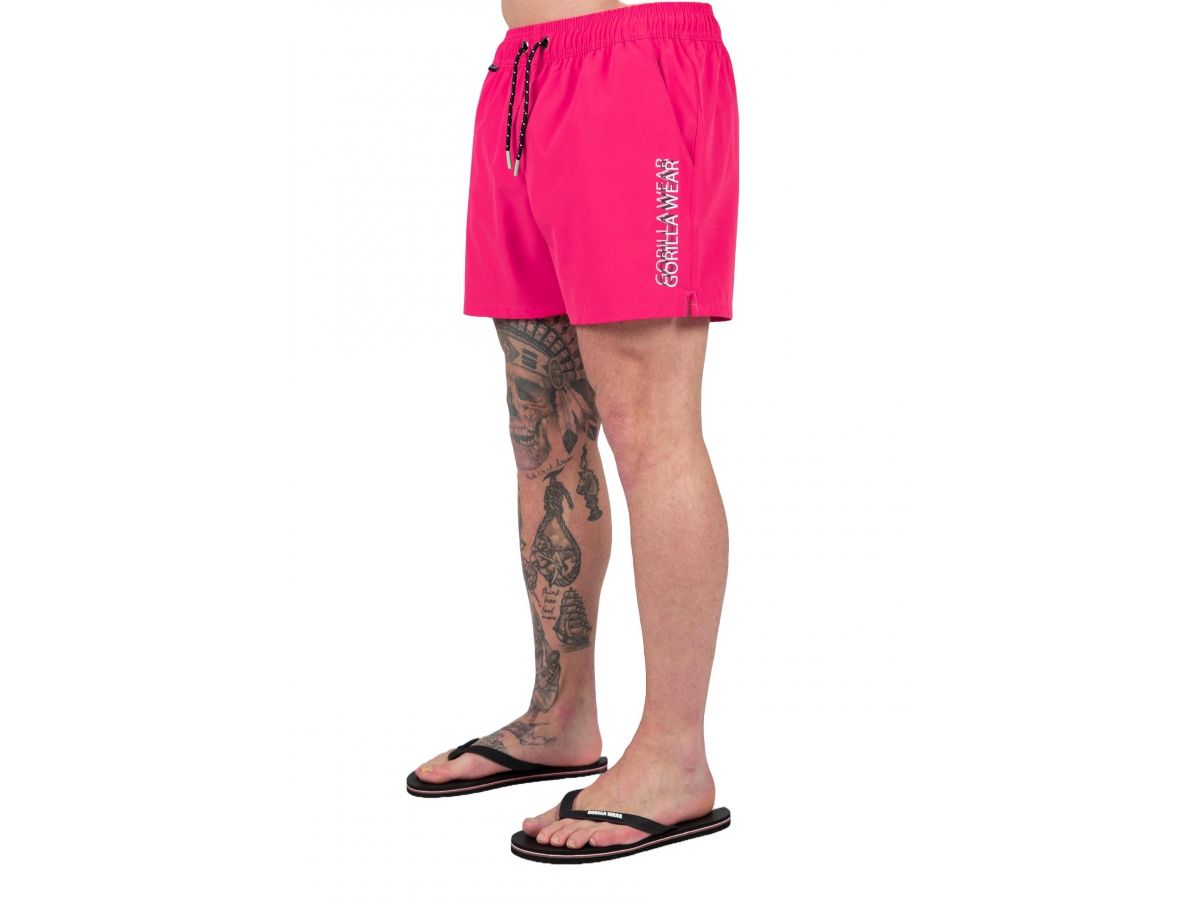 GORILLA WEAR - SARASOTA SWIM SHORT - FÉRFI FÜRDŐNADRÁG - RÓZSASZÍN GORILLA WEAR - SARASOTA SWIM SHORT - FÉRFI FÜRDŐNADRÁG - RÓZSASZÍN