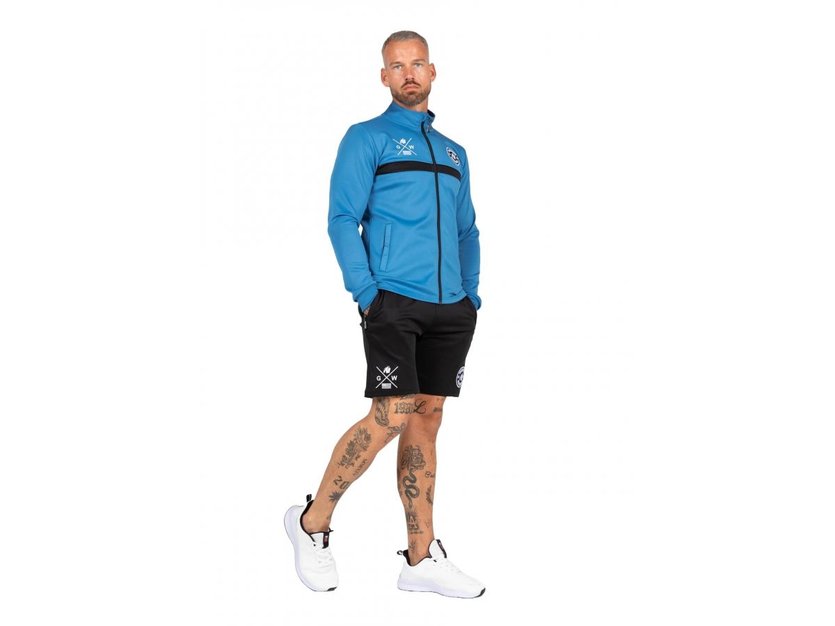 GORILLA WEAR - VERNON TRACK SHORTS - FÉRFI RÖVIDNADRÁG - FEKETE GORILLA WEAR - VERNON TRACK SHORTS - FÉRFI RÖVIDNADRÁG - FEKETE