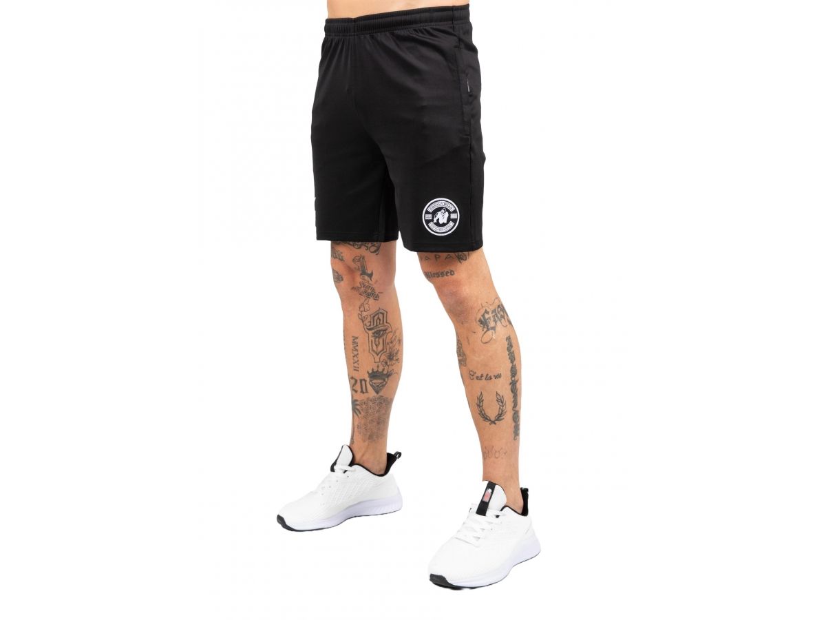 GORILLA WEAR - VERNON TRACK SHORTS - FÉRFI RÖVIDNADRÁG - FEKETE GORILLA WEAR - VERNON TRACK SHORTS - FÉRFI RÖVIDNADRÁG - FEKETE