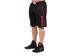 GORILLA WEAR - WALLACE MESH SHORTS -FÉRFI RÖVIDNADRÁG - FEKETE/PIROS