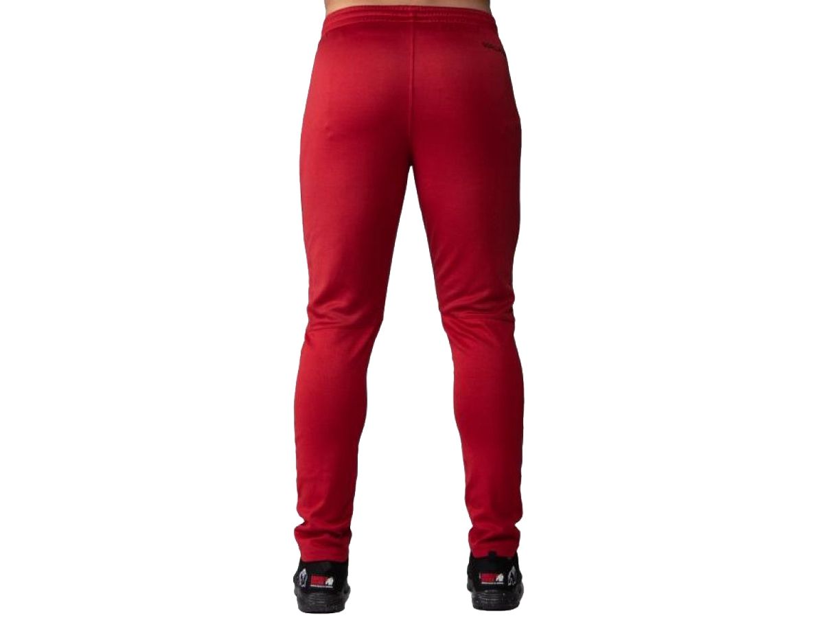 GORILLA WEAR - BALLINGER TRACK PANTS - FÉRFI MELEGÍTŐNADRÁG - PIROS