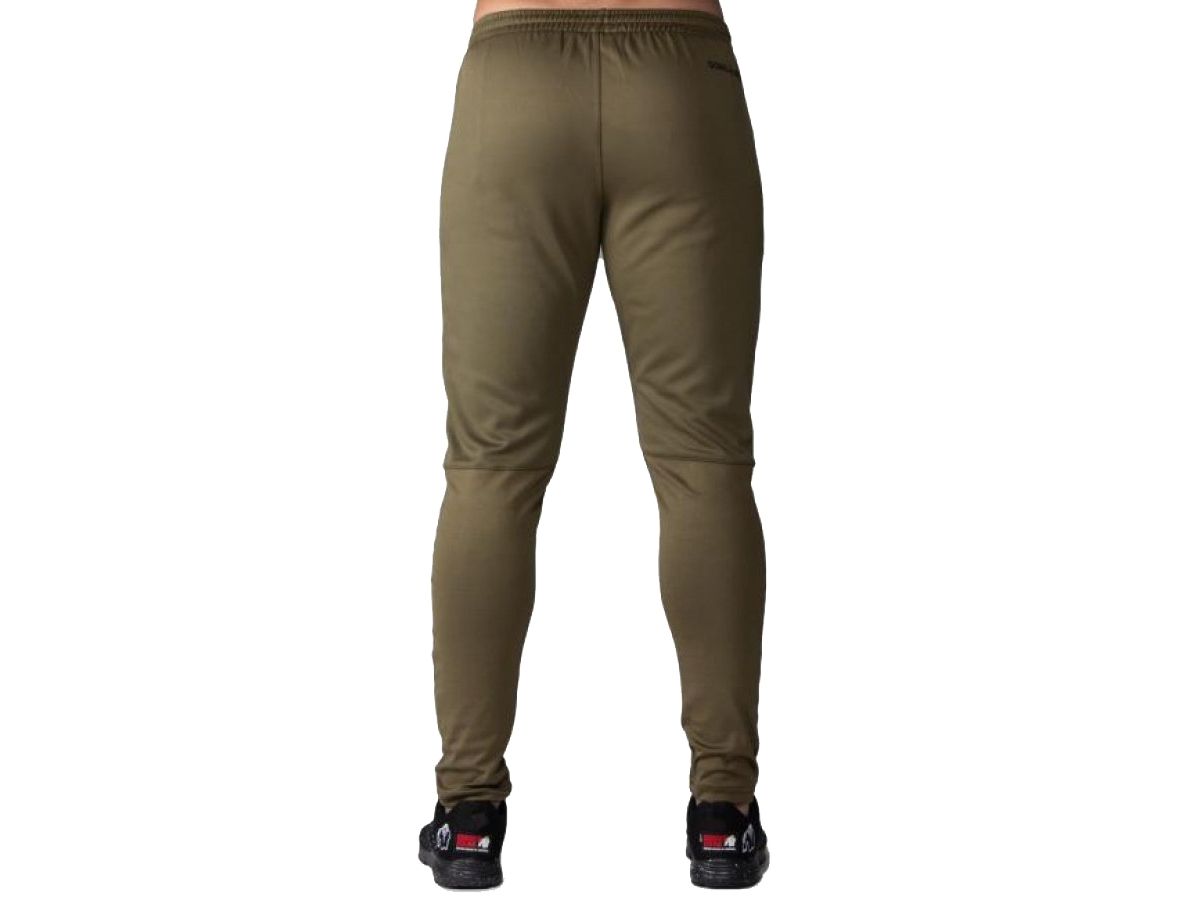GORILLA WEAR - BALLINGER TRACK PANTS - FÉRFI MELEGÍTŐNADRÁG - KATONA ZÖLD