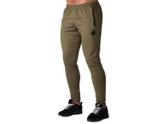 GORILLA WEAR - BALLINGER TRACK PANTS - FÉRFI MELEGÍTŐNADRÁG - KATONA ZÖLD