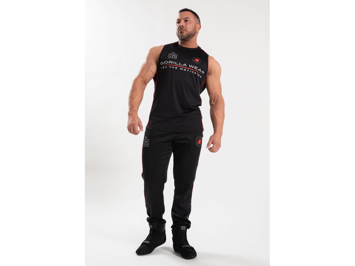 GORILLA WEAR - BROXTON TRACK - FÉRFI MELEGÍTŐNADRÁG - FEKETE GORILLA WEAR - BROXTON TRACK - FÉRFI MELEGÍTŐNADRÁG - FEKETE