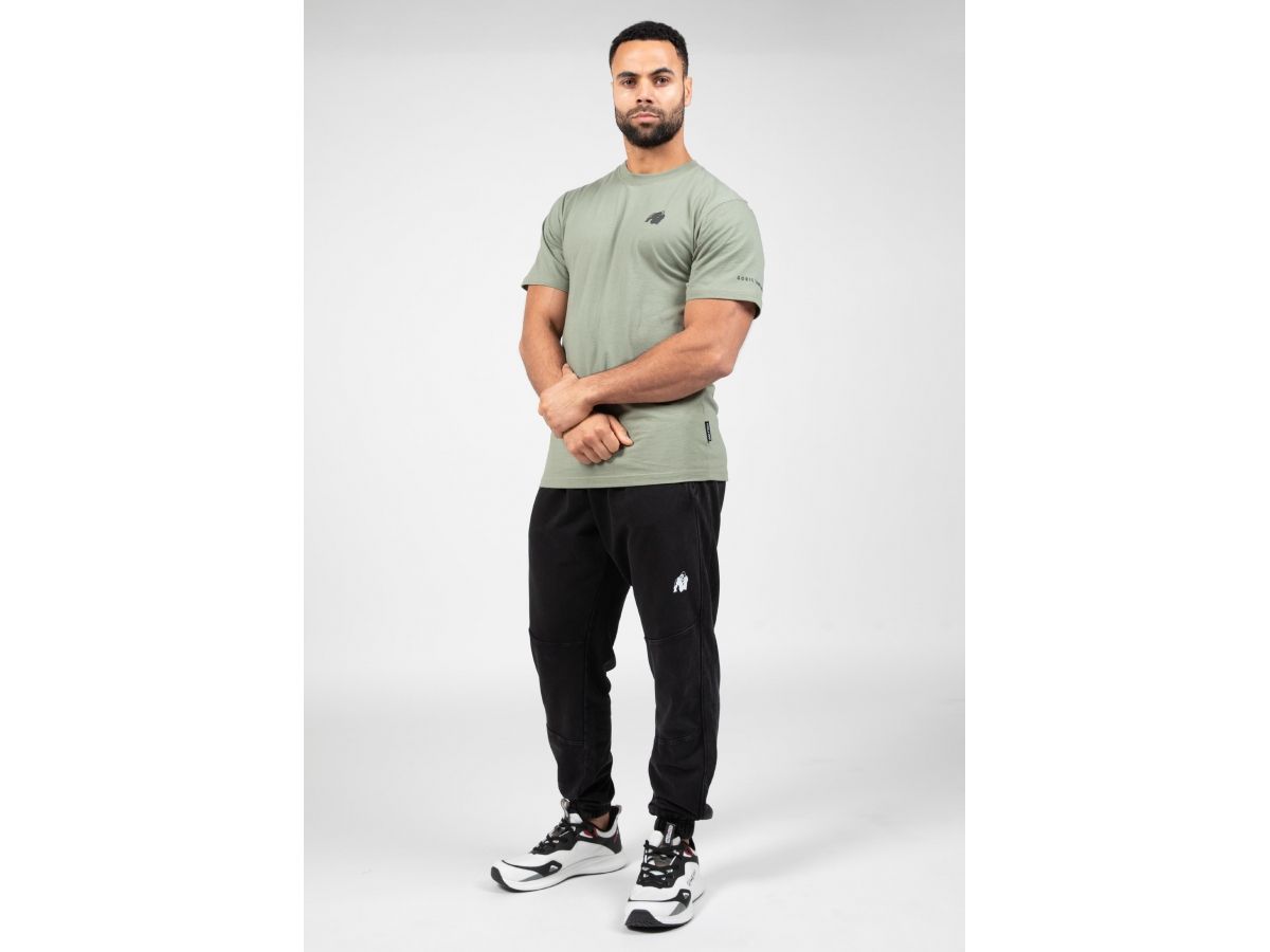 GORILLA WEAR - CURTIS TRACK PANTS - FÉRFI MELEGÍTŐNADRÁG - KOPOTT SZÜRKE