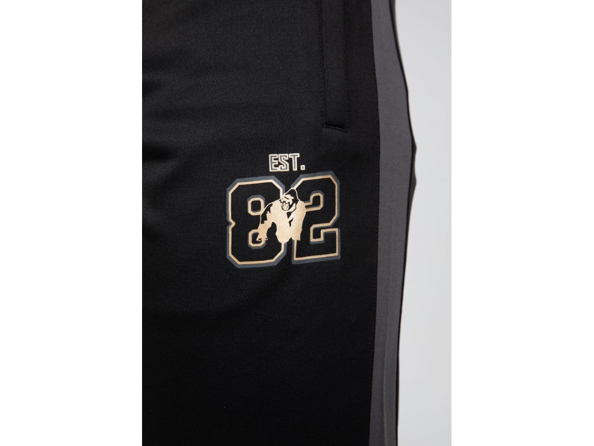 GORILLA WEAR - DEVON TRACK PANTS - FÉRFI MELEGÍTŐNADRÁG - FEKETE/SZÜRKE GORILLA WEAR - DEVON TRACK PANTS - FÉRFI MELEGÍTŐNADRÁG - FEKETE/SZÜRKE