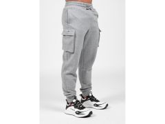 GORILLA WEAR - HUDSON TRACK PANTS - FÉRFI OLDALZSEBES MELEGÍTŐNADRÁG - SZÜRKE