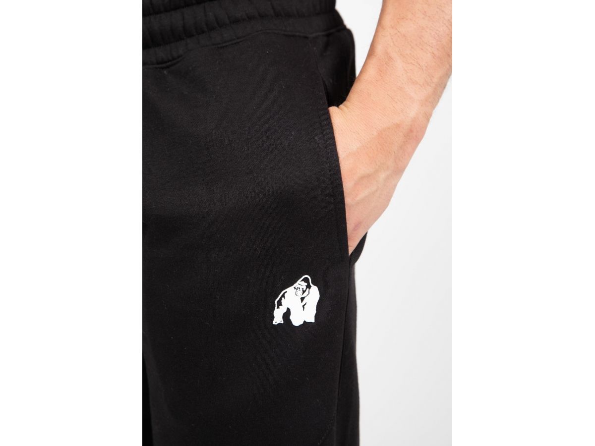GORILLA WEAR - LEON TRACK PANTS - FÉRFI MELEGÍTŐNADRÁG - FEKETE