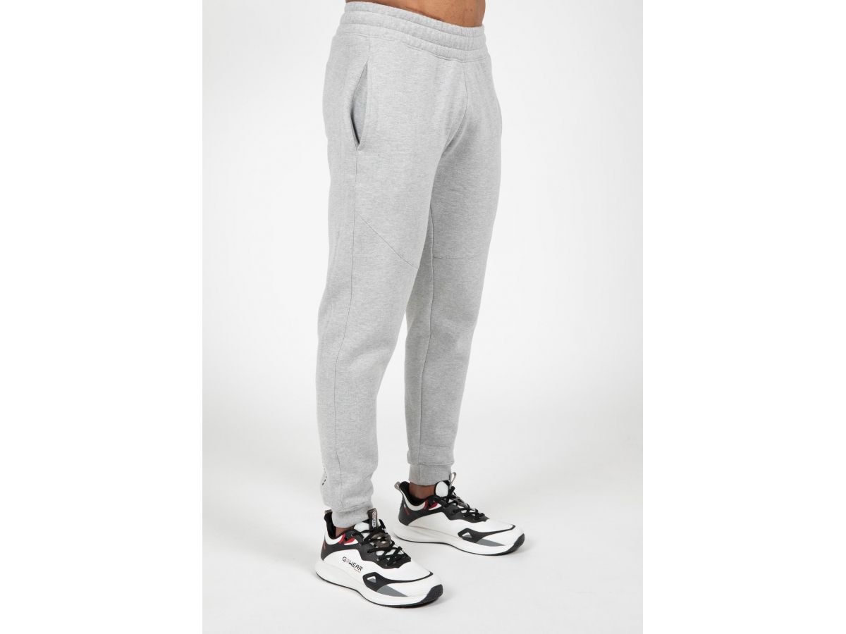 GORILLA WEAR - LEON TRACK PANTS - FÉRFI MELEGÍTŐNADRÁG - SZÜRKE GORILLA WEAR - LEON TRACK PANTS - FÉRFI MELEGÍTŐNADRÁG - SZÜRKE
