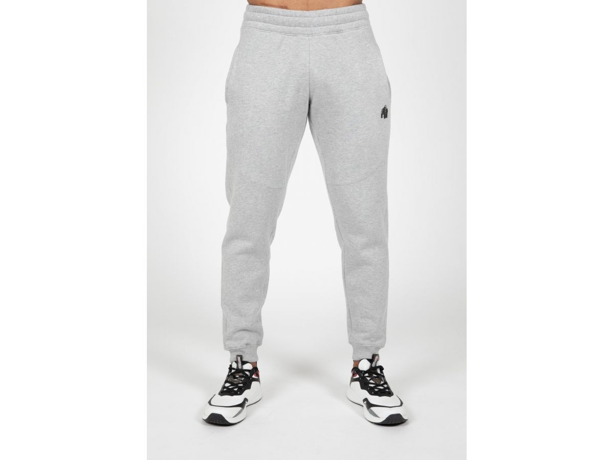 GORILLA WEAR - LEON TRACK PANTS - FÉRFI MELEGÍTŐNADRÁG - SZÜRKE GORILLA WEAR - LEON TRACK PANTS - FÉRFI MELEGÍTŐNADRÁG - SZÜRKE