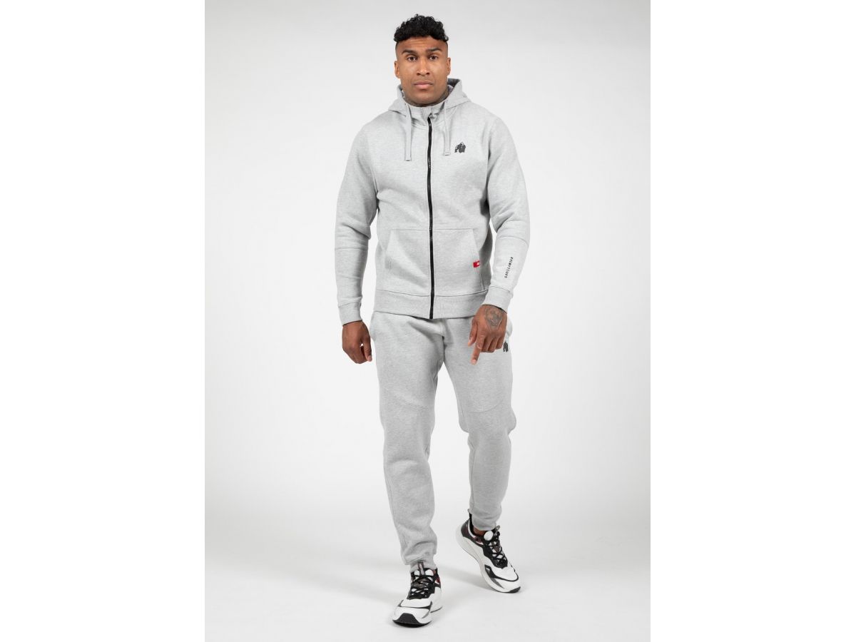 GORILLA WEAR - LEON TRACK PANTS - FÉRFI MELEGÍTŐNADRÁG - SZÜRKE GORILLA WEAR - LEON TRACK PANTS - FÉRFI MELEGÍTŐNADRÁG - SZÜRKE
