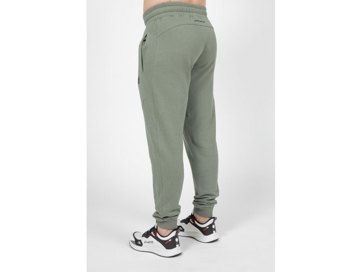 GORILLA WEAR - LEON TRACK PANTS - FÉRFI MELEGÍTŐNADRÁG - ZÖLD GORILLA WEAR - LEON TRACK PANTS - FÉRFI MELEGÍTŐNADRÁG - ZÖLD