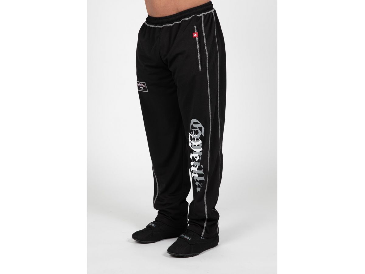 GORILLA WEAR - MARLOW PANTS - FÉRFI HALÓS NADRÁG - FEKETE/SZÜRKE
