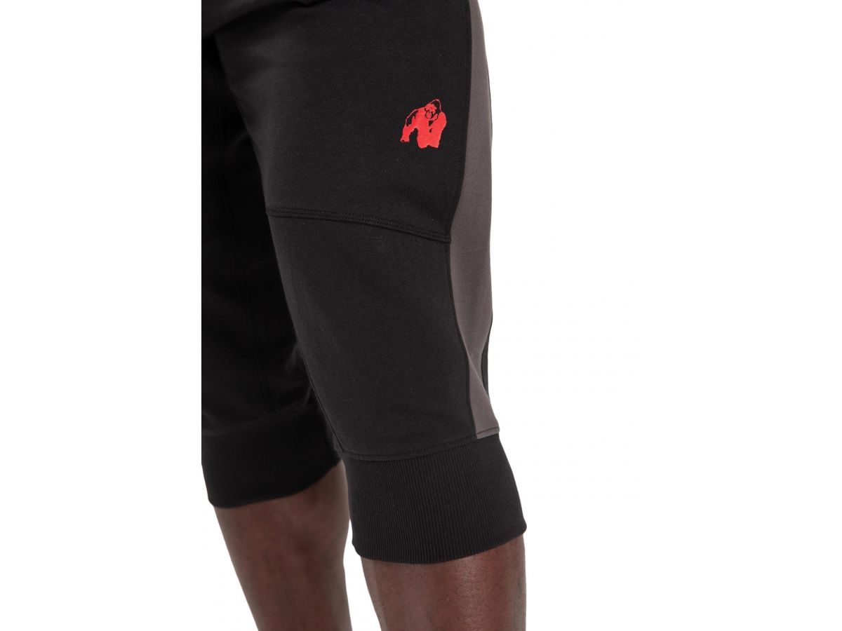 GORILLA WEAR - THOMPSON 3/4 PANST - FÉRFI 3/4 NADRÁG - FEKETE