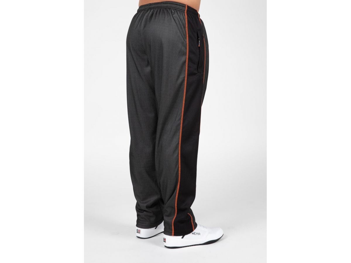 GORILLA WEAR - WALLACE MESH PANST - FÉRFI HOSSZÚNADRÁG - SZÜRKE/NARANCS GORILLA WEAR - WALLACE MESH PANST - FÉRFI HOSSZÚNADRÁG - SZÜRKE/NARANCS