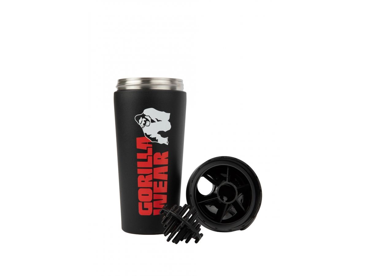 GORILLA WEAR - METAL SHAKER - FEKETE - 740 ML GORILLA WEAR - METAL SHAKER - FEKETE - 740 ML