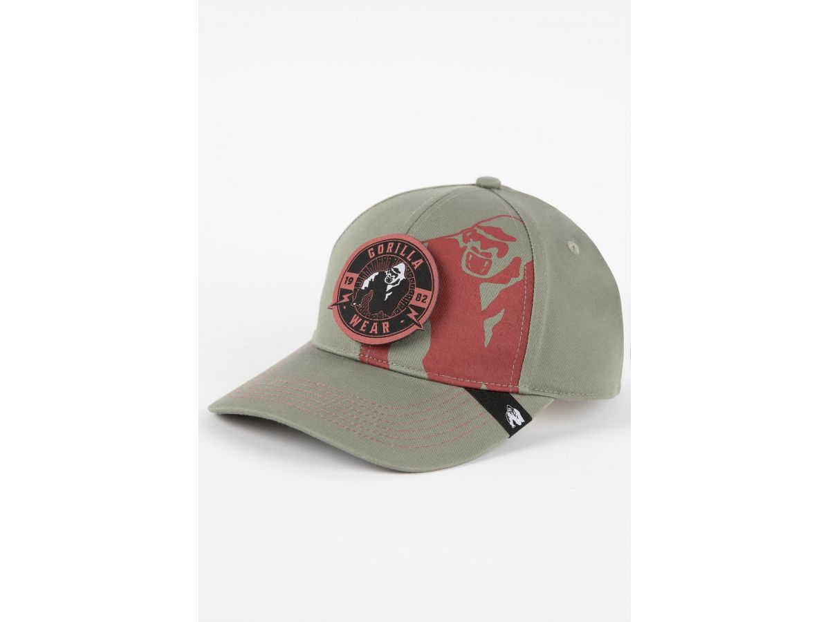 GORILLA WEAR - ARDEN CAP - BASEBALL SAPKA - ZÖLD GORILLA WEAR - ARDEN CAP - BASEBALL SAPKA - ZÖLD