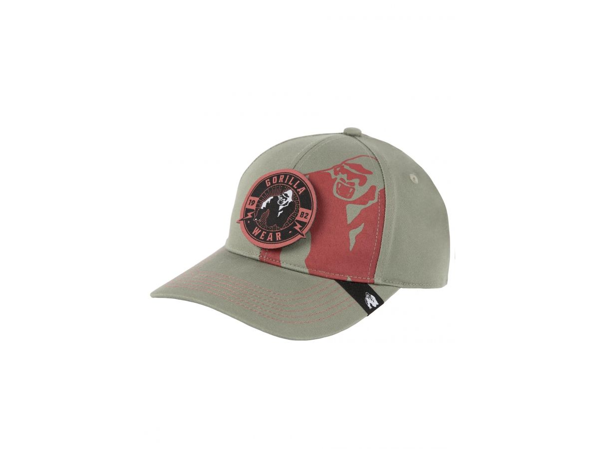 GORILLA WEAR - ARDEN CAP - BASEBALL SAPKA - ZÖLD GORILLA WEAR - ARDEN CAP - BASEBALL SAPKA - ZÖLD