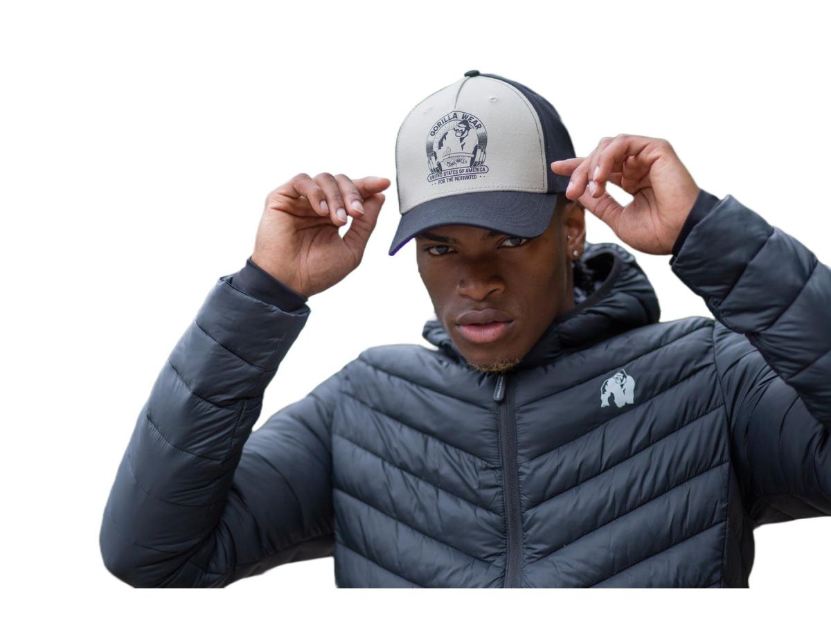 GORILLA WEAR - BUCKLEY CAP - BASEBALL SAPKA - FEKETE/BÉZS