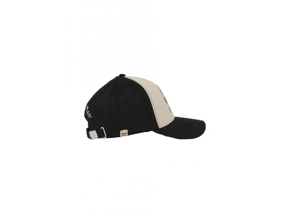 GORILLA WEAR - BUCKLEY CAP - BASEBALL SAPKA - FEKETE/BÉZS