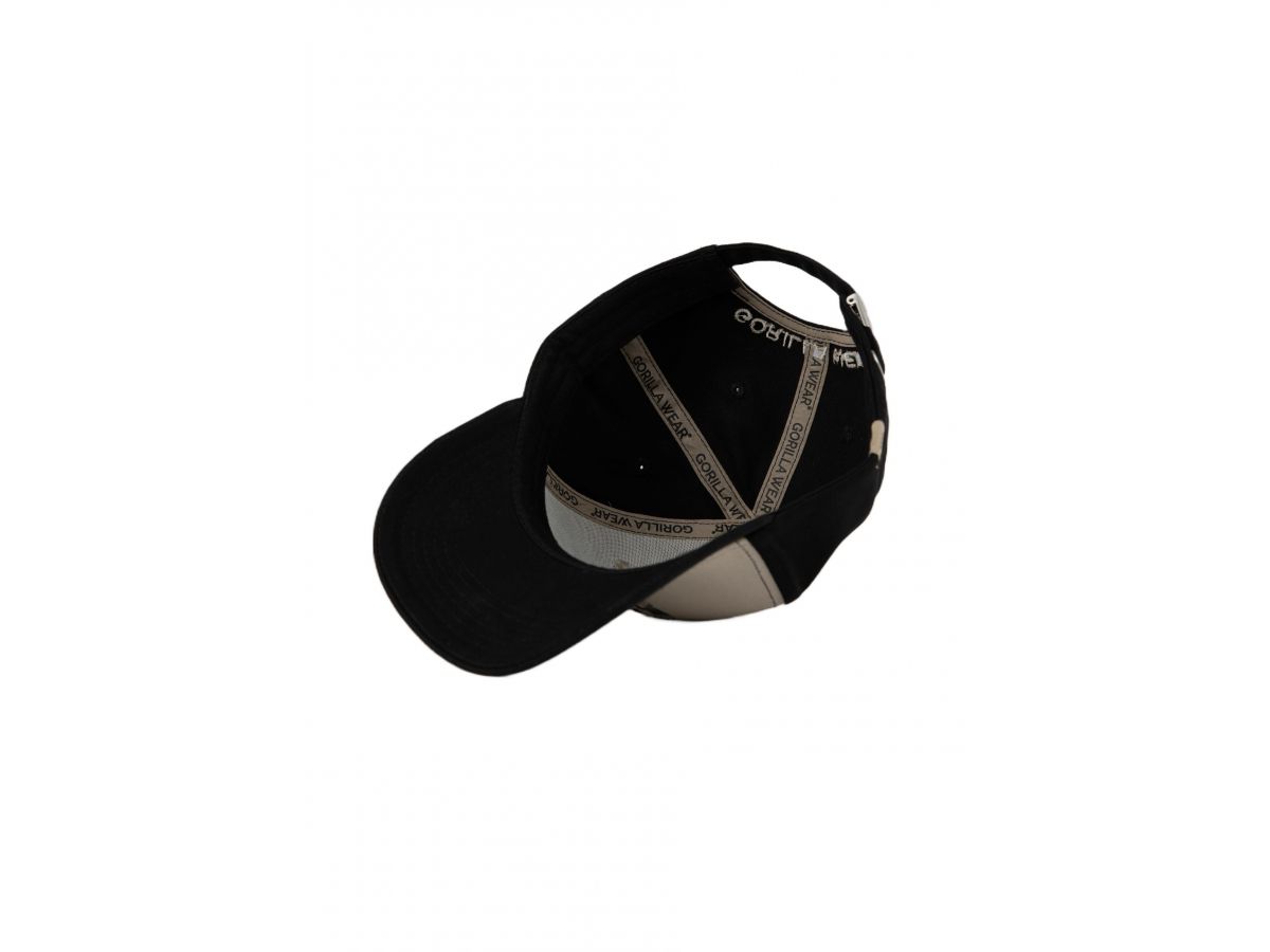 GORILLA WEAR - BUCKLEY CAP - BASEBALL SAPKA - FEKETE/BÉZS