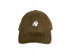 GORILLA WEAR - CODY BASEBALL CAP - VELÚR BASEBALL SAPKA - KATONA ZÖLD