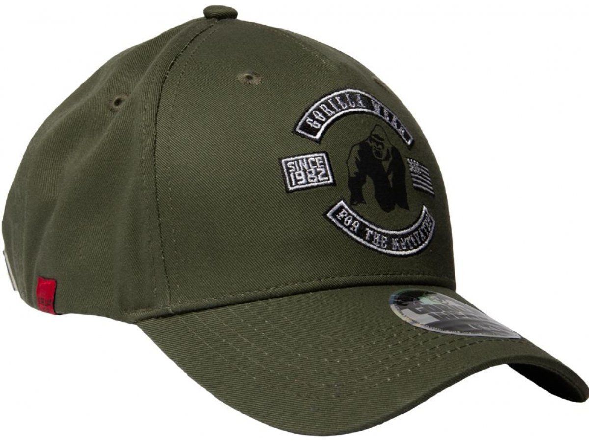 GORILLA WEAR - DARLINGTON CAP - BASEBALL SAPKA - KATONA ZÖLD