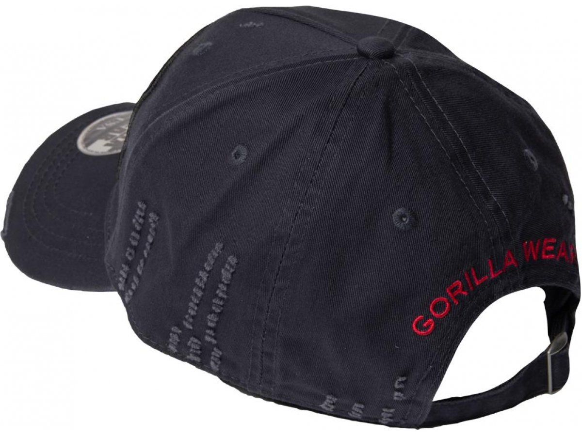 GORILLA WEAR - HARRISON CAP - BASEBALL SAPKA - FEKETE/PIROS GORILLA WEAR - HARRISON CAP - BASEBALL SAPKA - FEKETE/PIROS