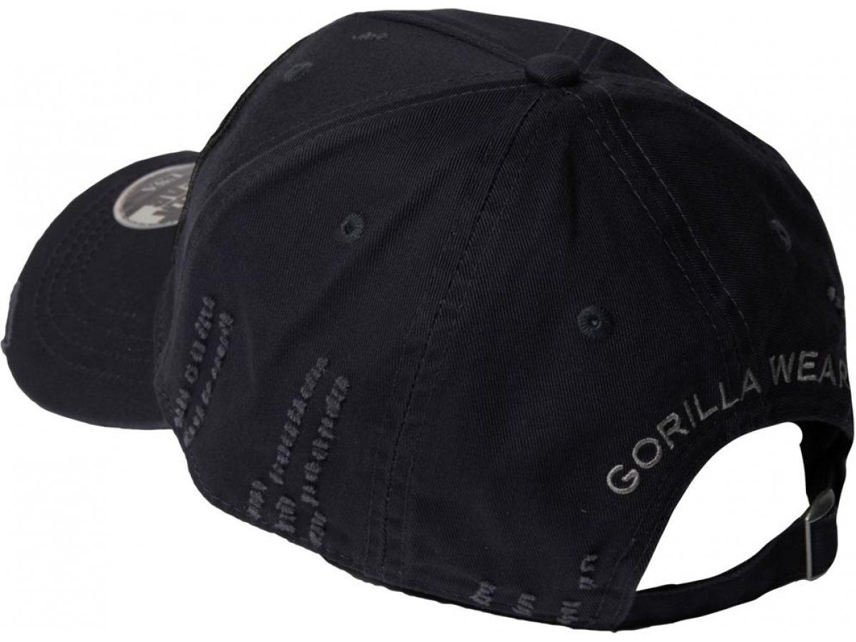 GORILLA WEAR - HARRISON CAP - BASEBALL SAPKA - FEKETE/FEHÉR