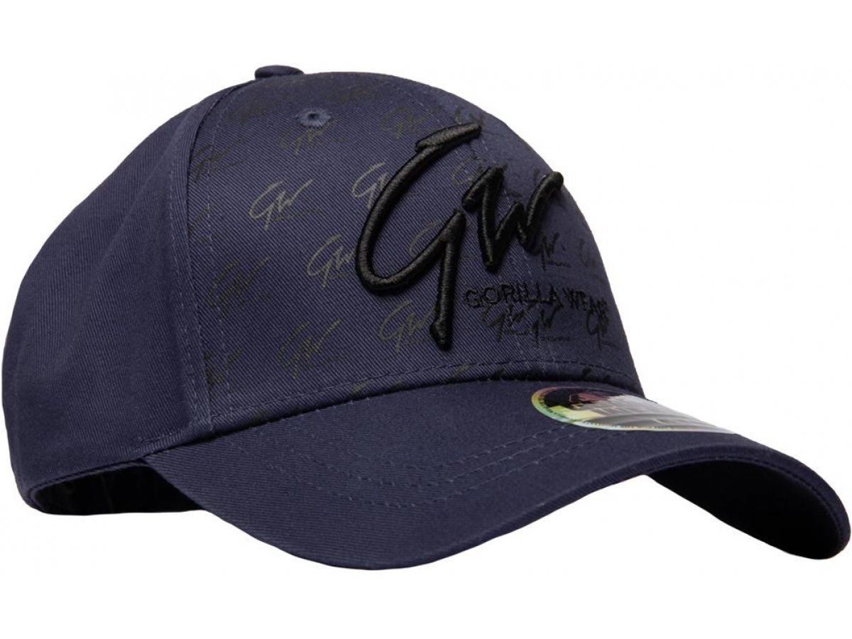 GORILLA WEAR - JULIAN CAP - BASEBALL SAPKA - NAVY KÉK/FEKETE GORILLA WEAR - JULIAN CAP - BASEBALL SAPKA - NAVY KÉK/FEKETE