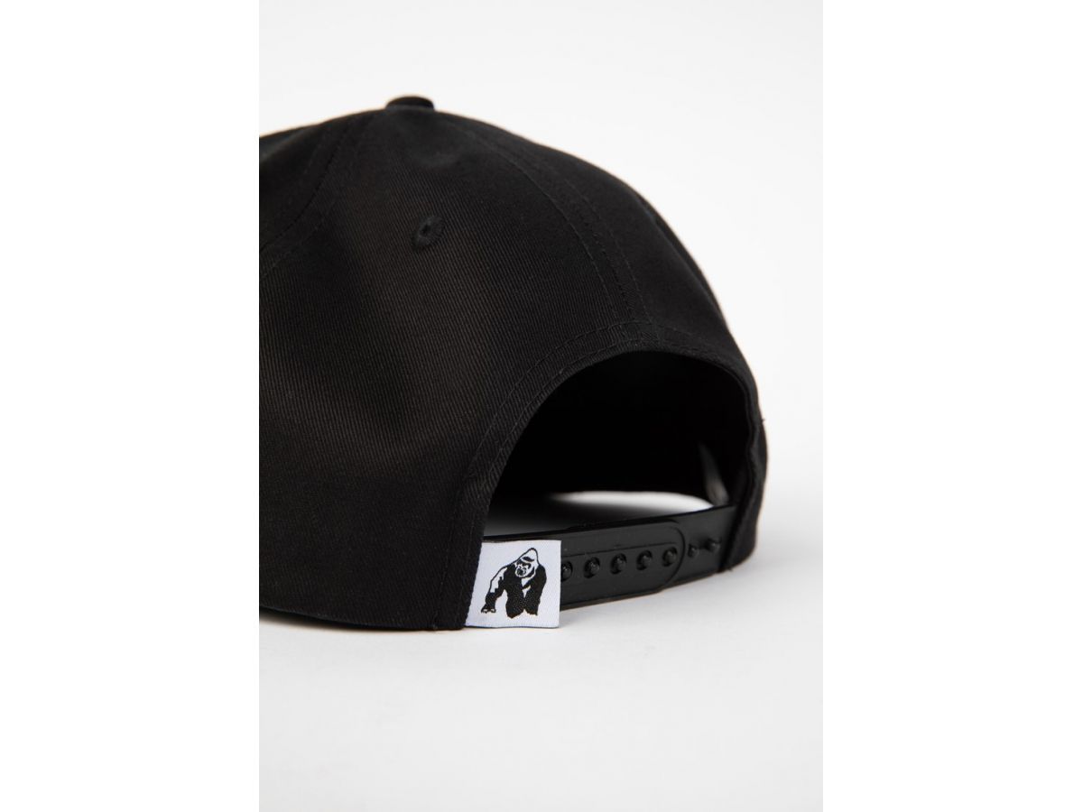 GORILLA WEAR - ONTARIO SNAPBACK CAP - BASEBALL SAPKA - FEKETE