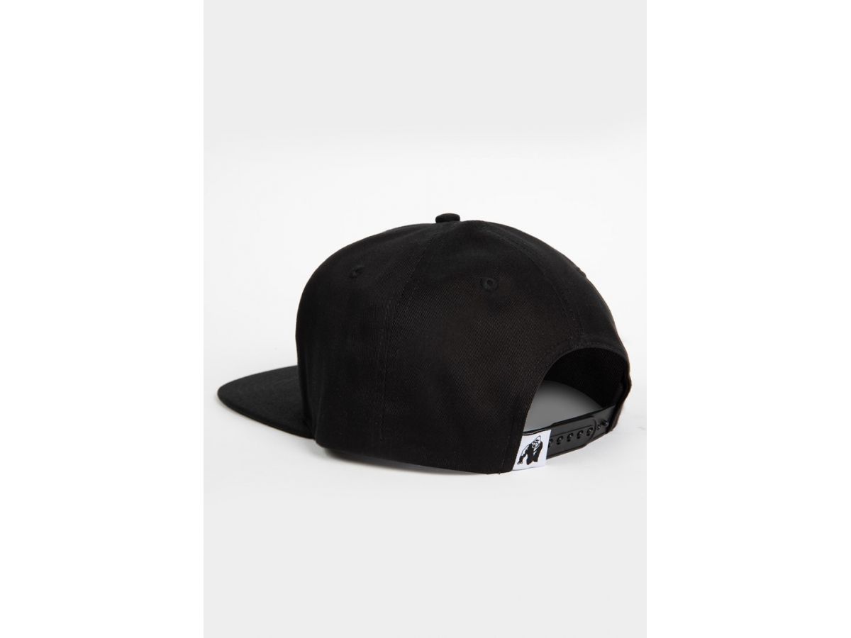 GORILLA WEAR - ONTARIO SNAPBACK CAP - BASEBALL SAPKA - FEKETE