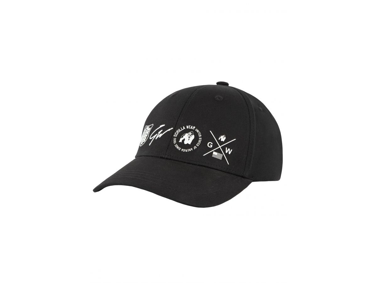 GORILLA WEAR - WESTON CAP - BASEBALL SAPKA - FEKETE