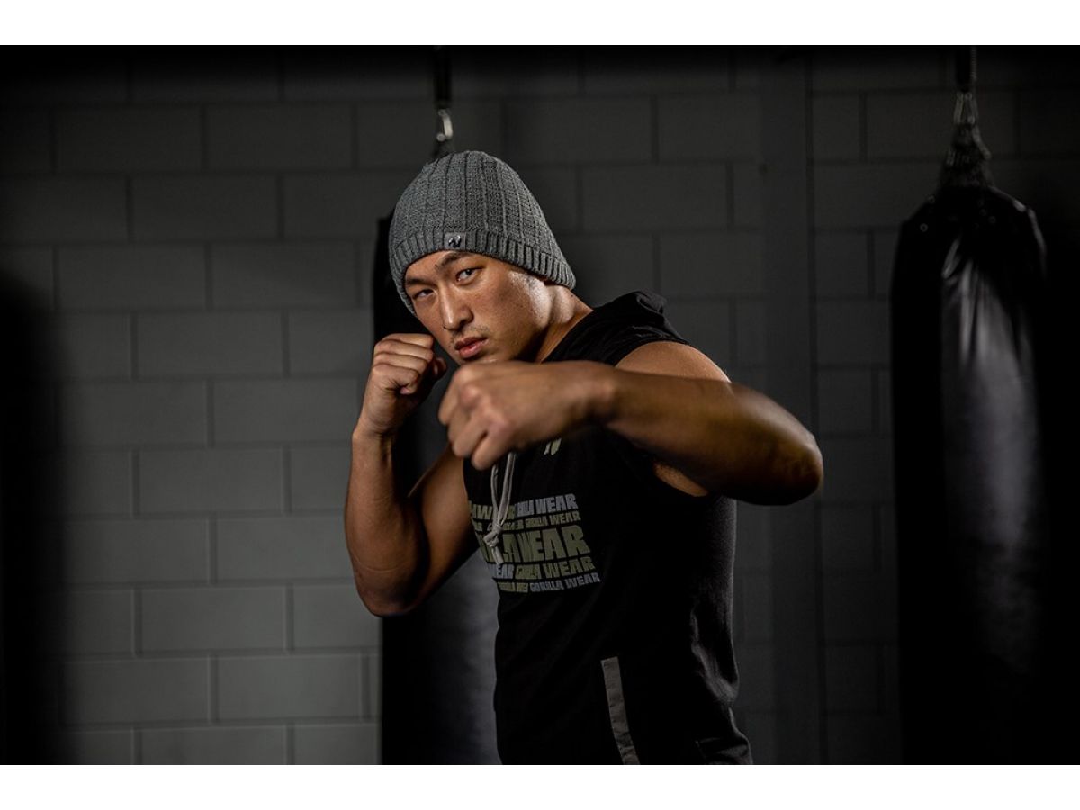 GORILLA WEAR - NORMAN BEANIE - FÉRFI SAPKA - SZÜRKE GORILLA WEAR - NORMAN BEANIE - FÉRFI SAPKA - SZÜRKE