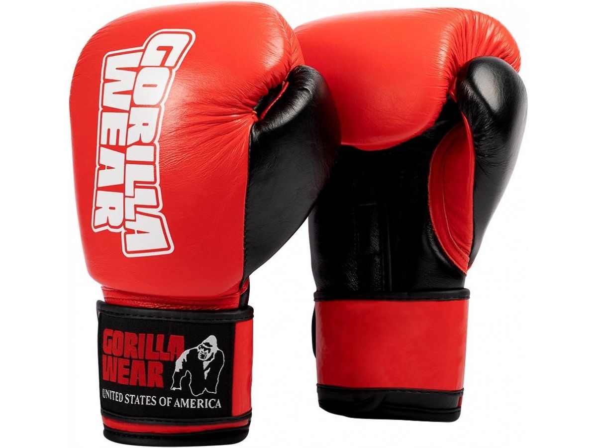 GORILLA WEAR - ASHTON PRO GLOVES - BOXKESZTYŰ - PIROS/FEKETE GORILLA WEAR - ASHTON PRO GLOVES - BOXKESZTYŰ - PIROS/FEKETE